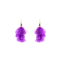 Triple Tassel Earrings - Josephine Alexander Collective