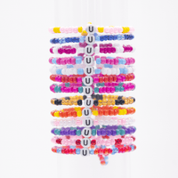 Initial Beaded Bracelet - U - Josephine Alexander Collective