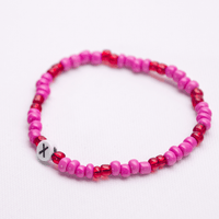 Initial Beaded Bracelet - X - Josephine Alexander Collective